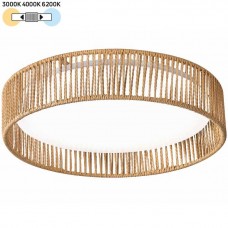 Φωτιστικό Πλαφονιέρα Φ53cm LED 45W 230V 3600lm CCT Σχοινί 42039-A